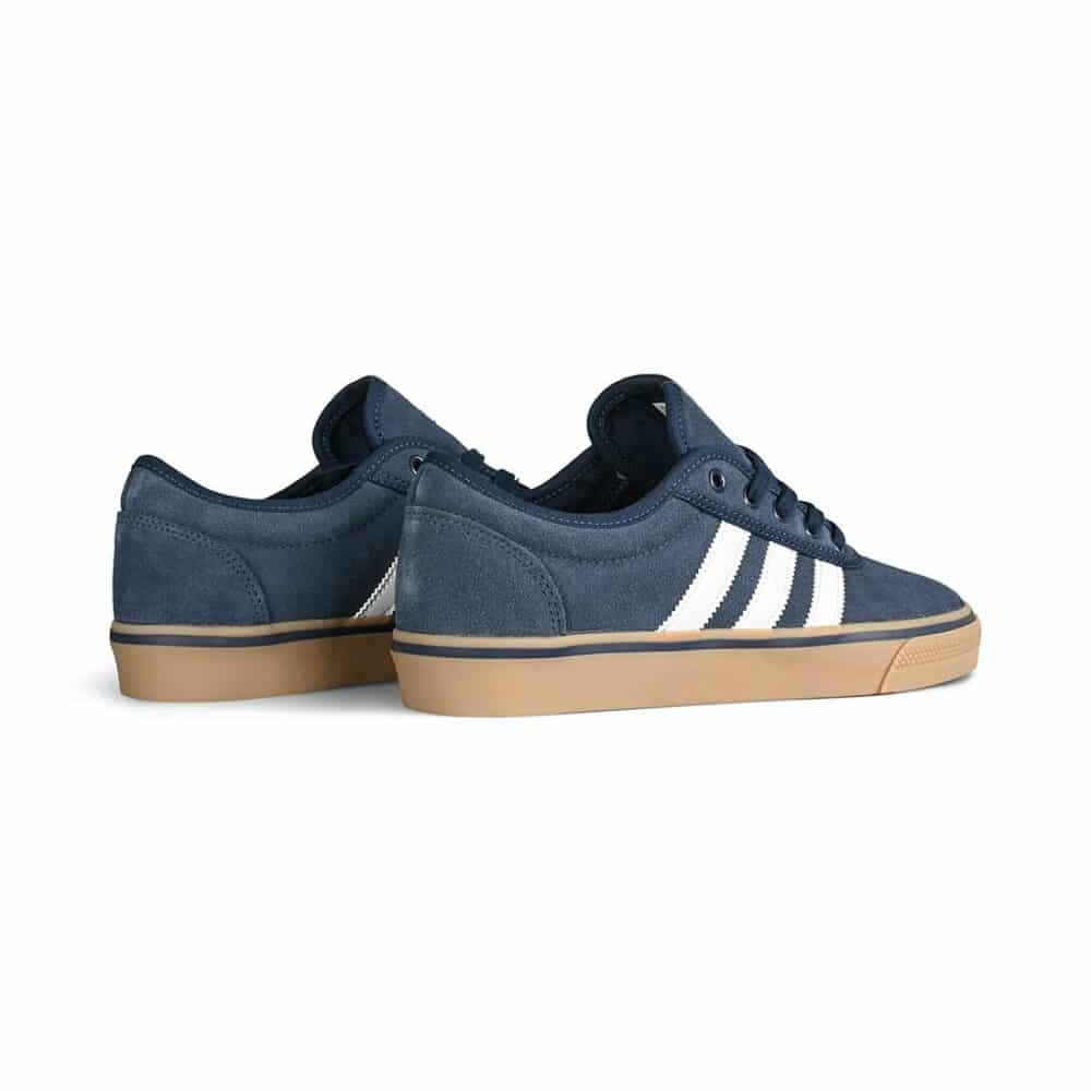 Adidas Adi Ease Skate Shoes - Collegiate Navy/White/Gum