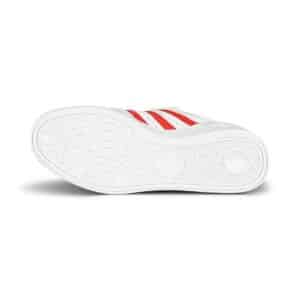 Adidas Busenitz Skate Shoes - White/Scarlett/Gold Metallic