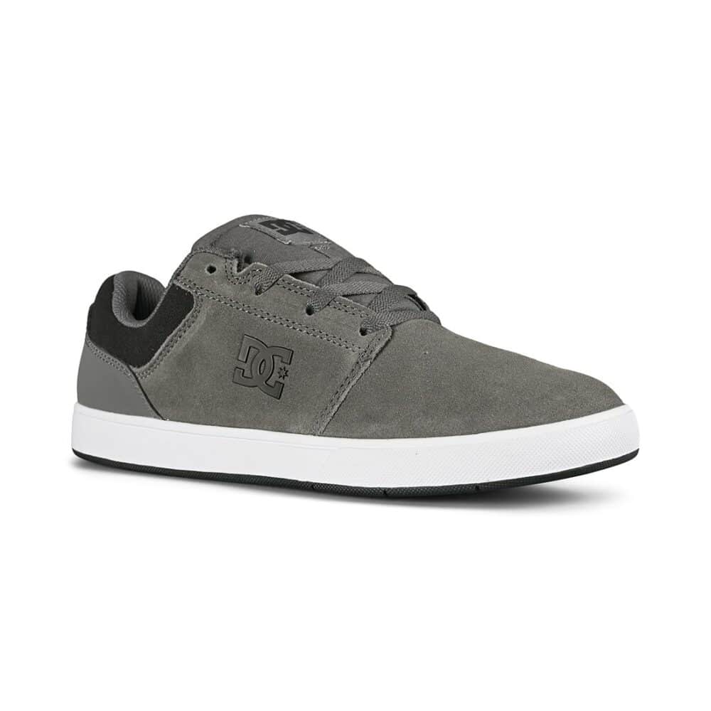 DC Crisis 2 Low Top Skate Shoes - Dark Grey/Black