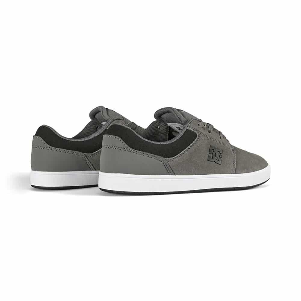 DC Crisis 2 Low Top Skate Shoes - Dark Grey/Black