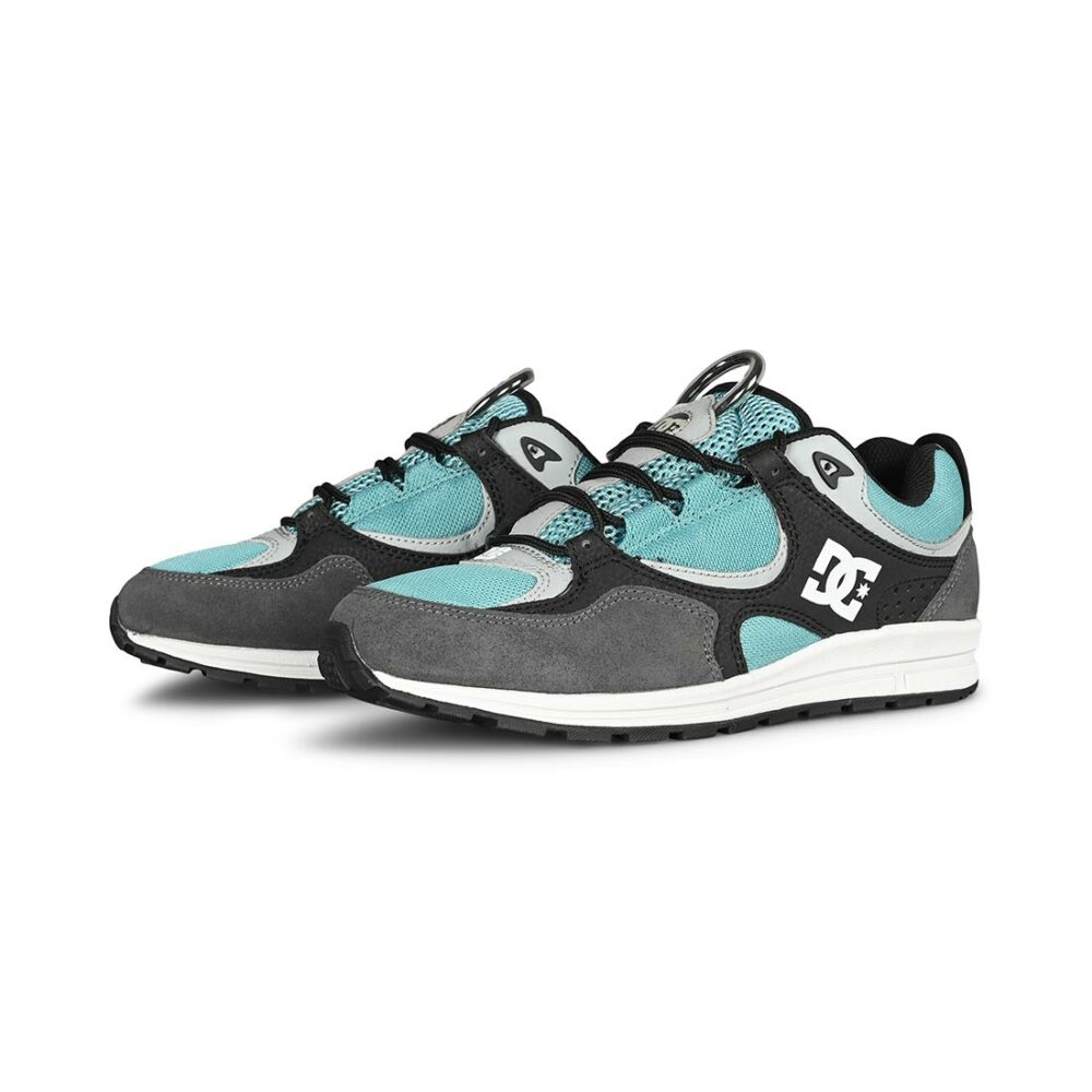 DC Kalis Lite Skate Shoes - Black/Grey/Blue