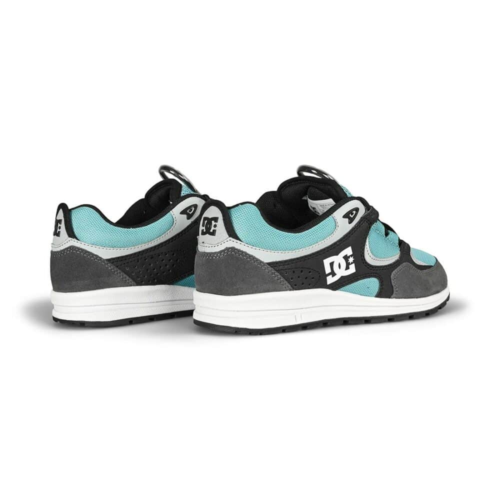 DC Kalis Lite Skate Shoes - Black/Grey/Blue