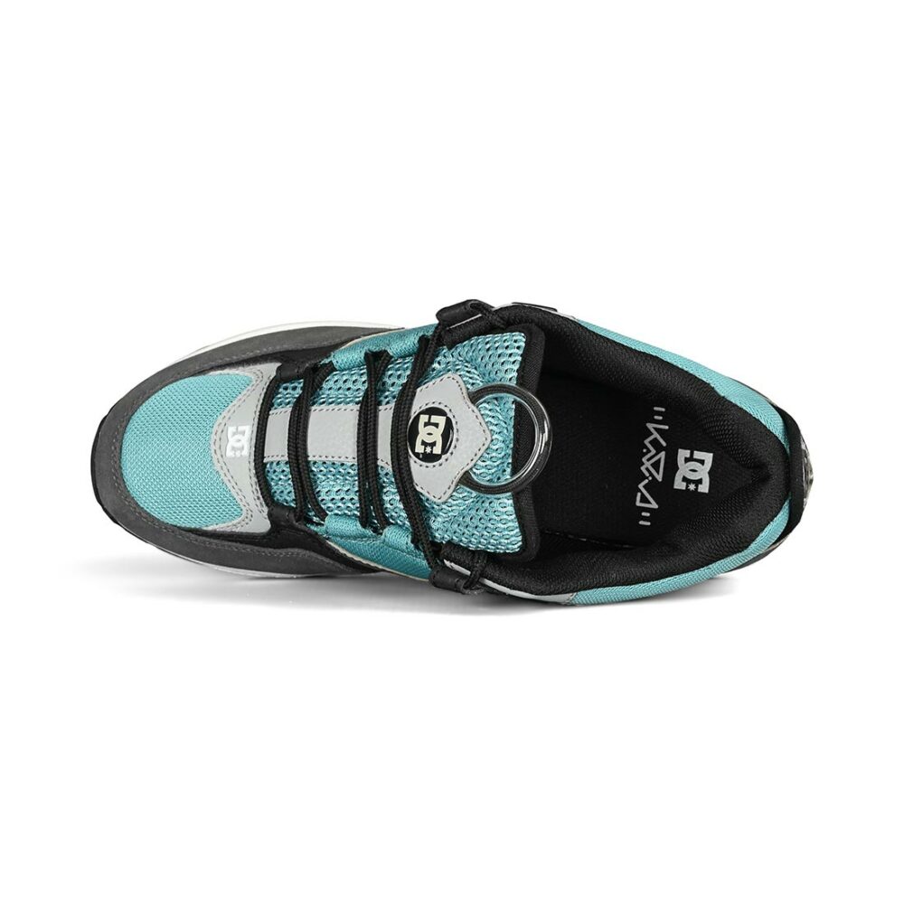 DC Kalis Lite Skate Shoes - Black/Grey/Blue