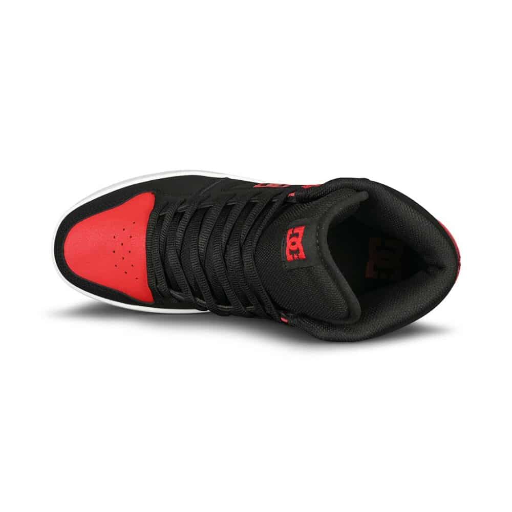 DC Manteca 4 High-Top Skate Shoes - Black/Red