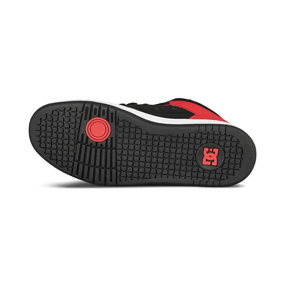 DC Manteca 4 High-Top Skate Shoes - Black/Red