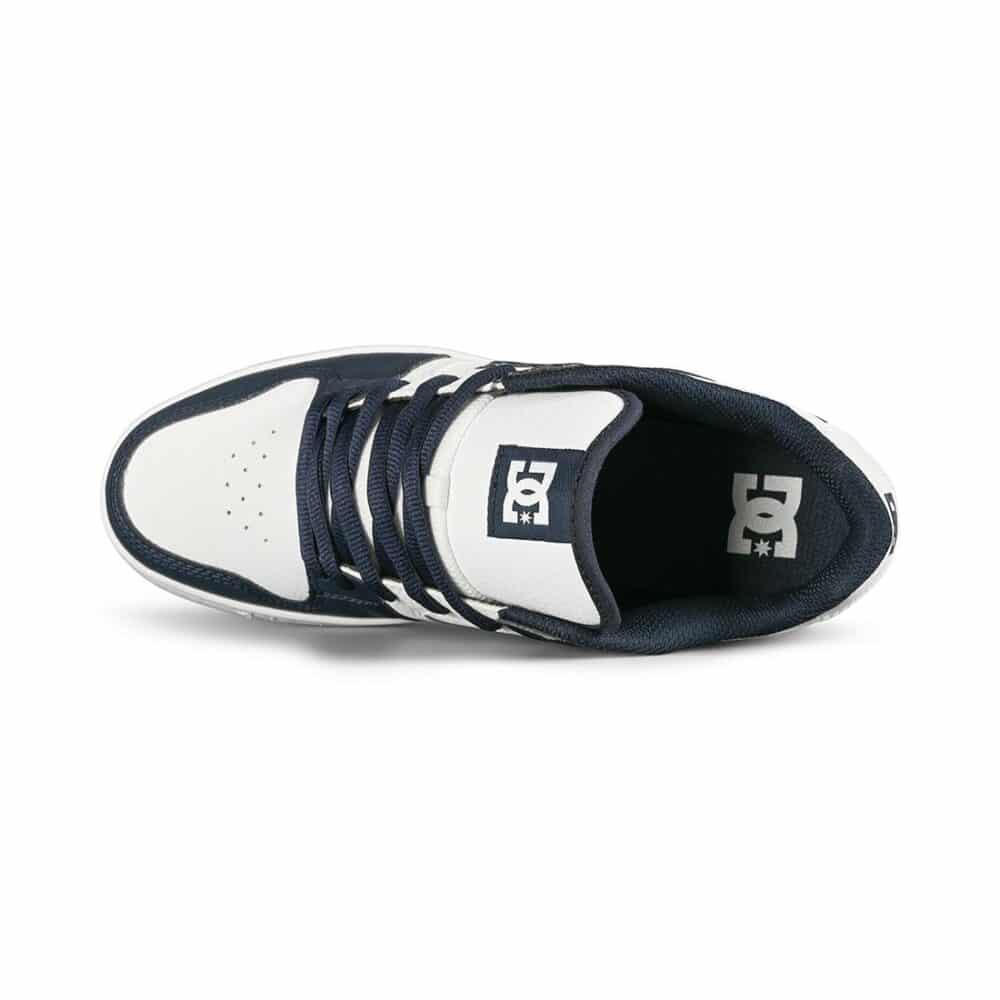 DC Manteca 4 SN Skate Shoes - White/Navy