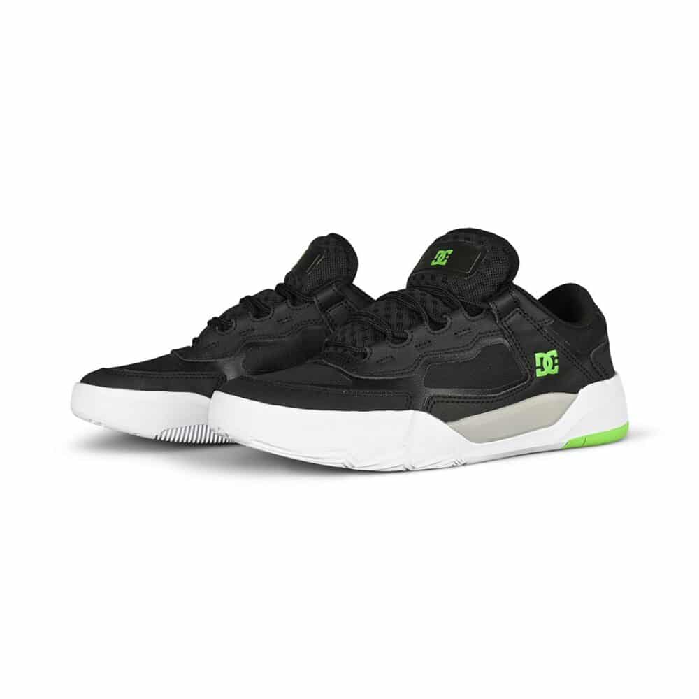 DC Metric Skate Shoes - Black/Grey/Green