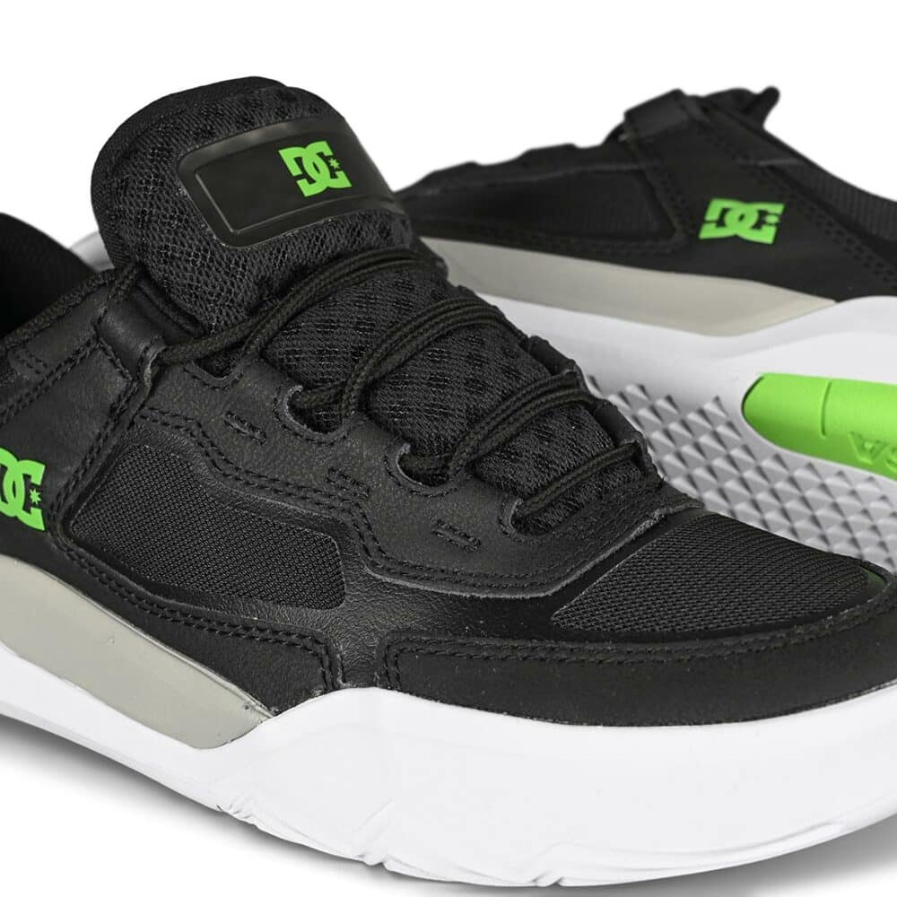 DC Metric Skate Shoes - Black/Grey/Green