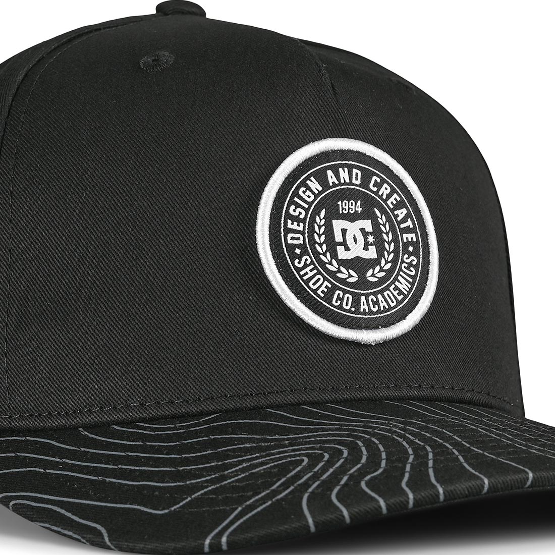 DC Slacker Snapback Cap - Black - Supereight