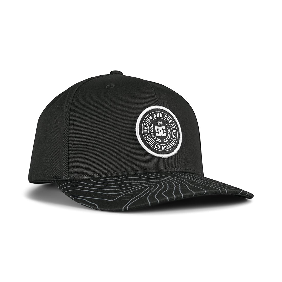 DC Slacker Snapback Cap - Black - Supereight