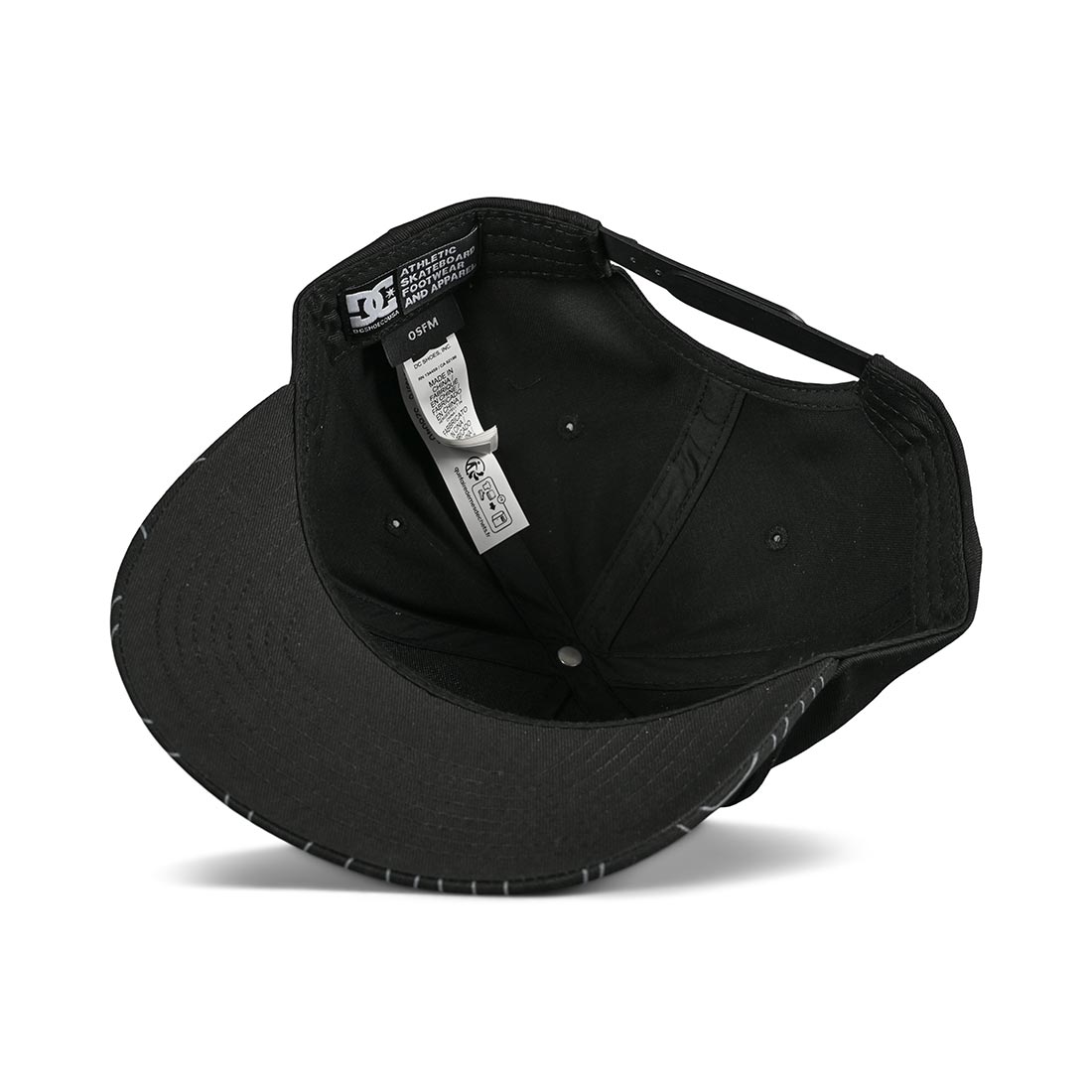 DC Slacker Snapback Cap - Black - Supereight