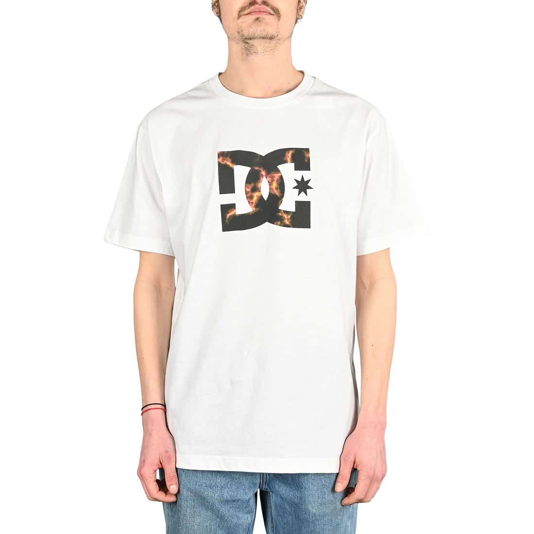 DC Star Fill S/S T-Shirt - White/Fire - Supereight