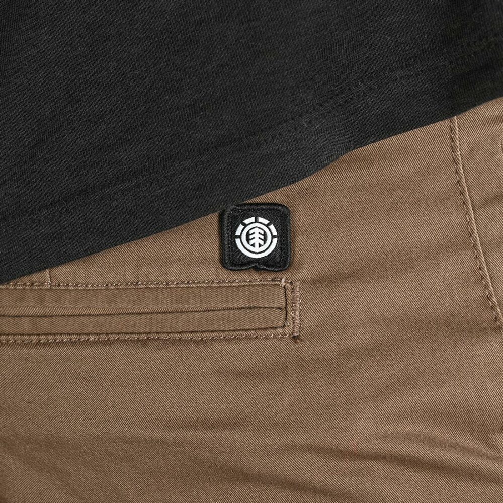 Element Howland Classic Chino Pants - Chocolate Chip