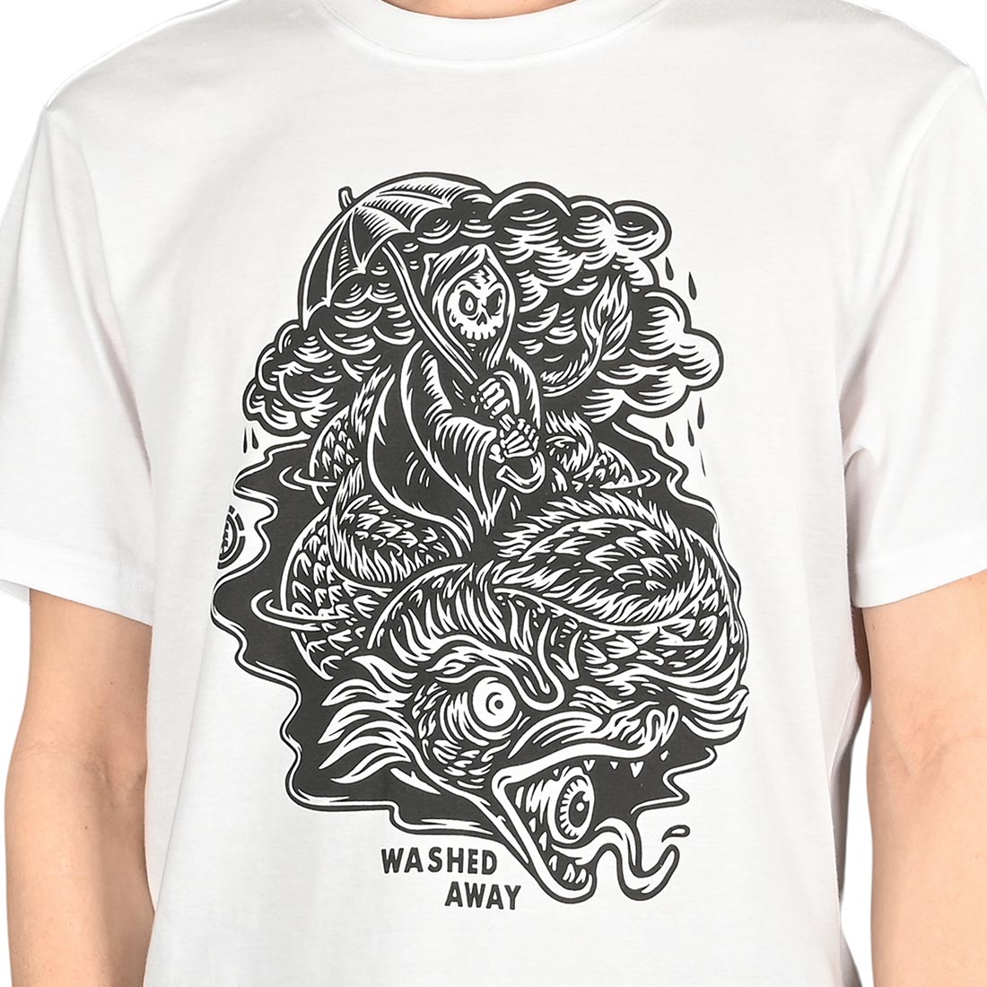Element x Timber Passenger S S T Shirt Optic White