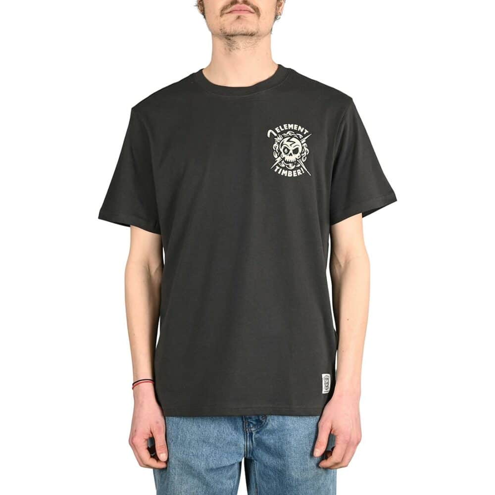 Element x Timber Summon S/S T-Shirt - Off Black