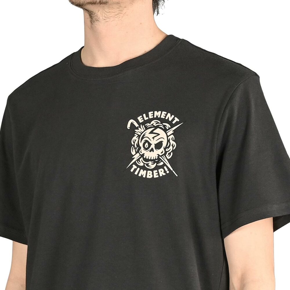 Element x Timber Summon S/S T-Shirt - Off Black