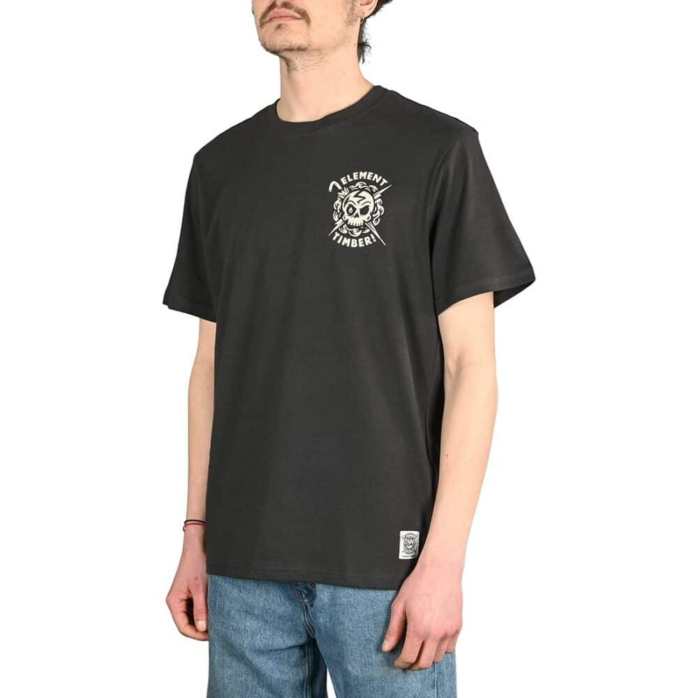 Element x Timber Summon S/S T-Shirt - Off Black