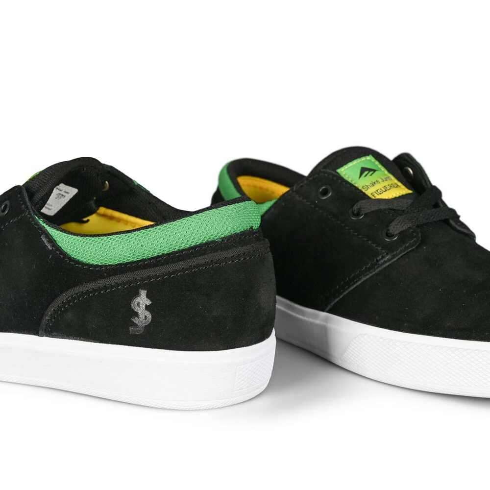 Emerica x Shake Junt Figgy G6 Skate Shoes - Black