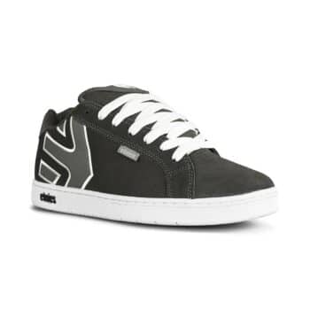 Etnies Fader Skate Shoes - Dark Grey/White