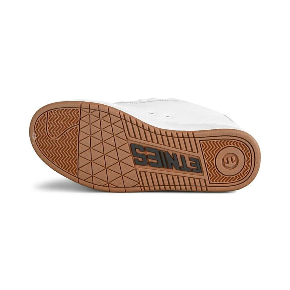 Etnies Fader Skate Shoes - White/Black/Gum