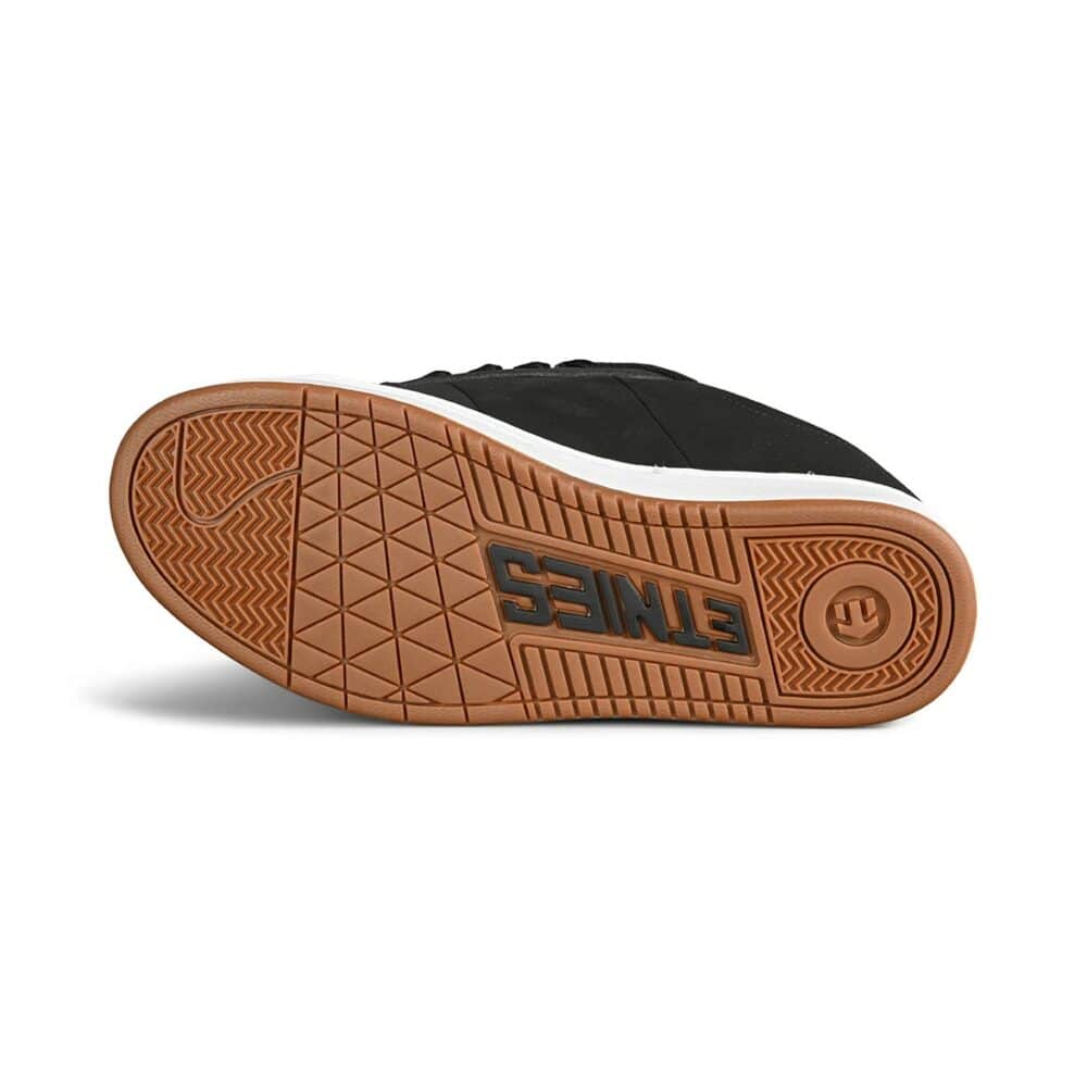 Etnies Kingpin Skate Shoes - Black/White/Gum