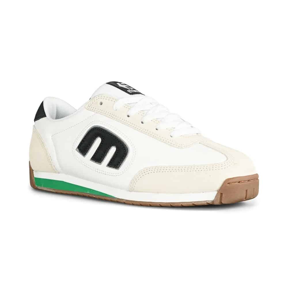 Etnies Lo-Cut II LS Skate Shoes - White/Black/Green