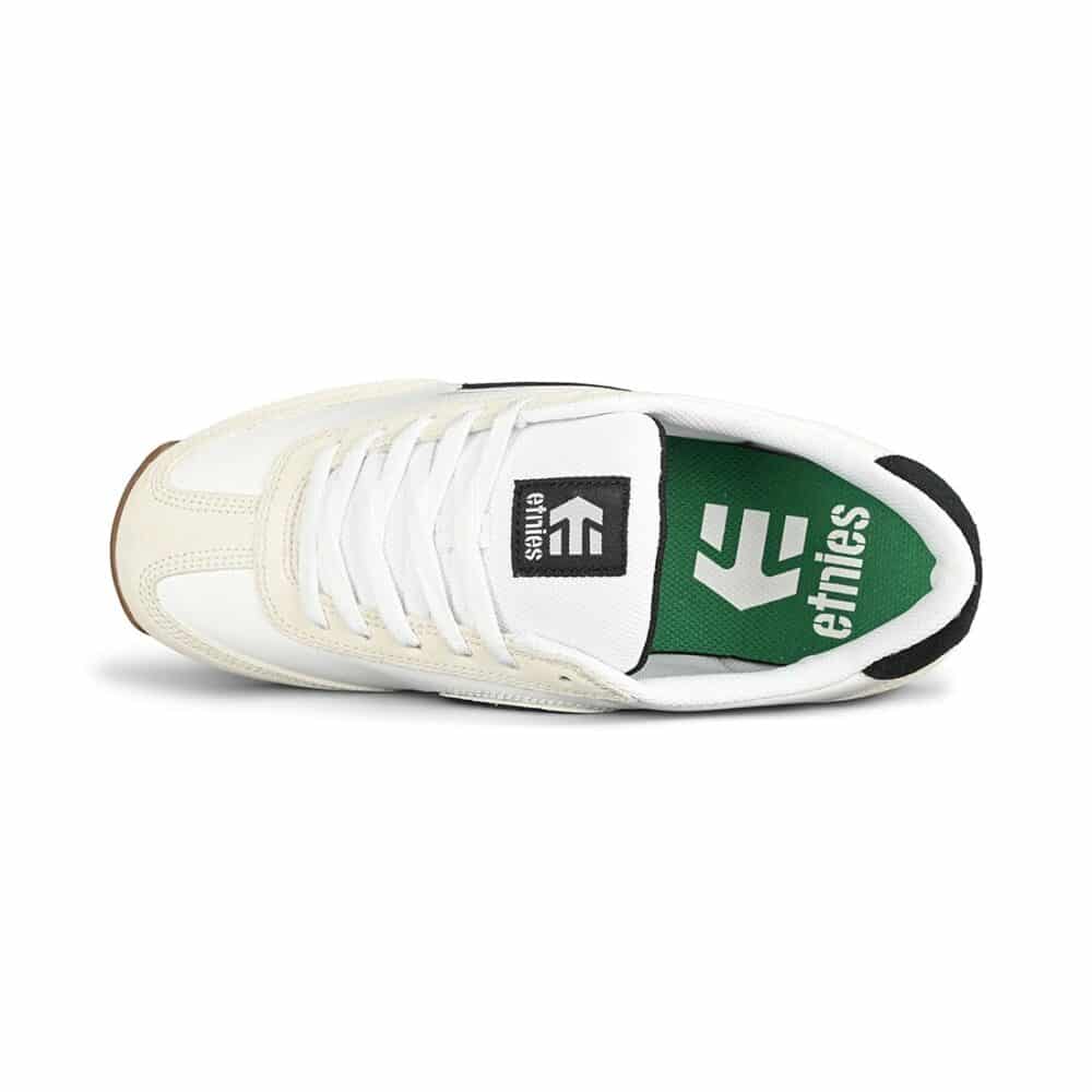 Etnies Lo-Cut II LS Skate Shoes - White/Black/Green