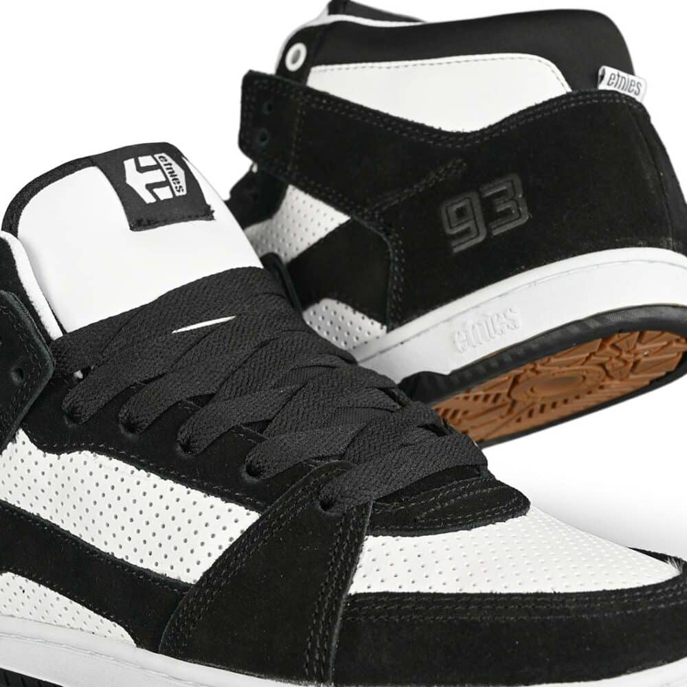 Etnies MC Rap High Shoes - Black/White/White