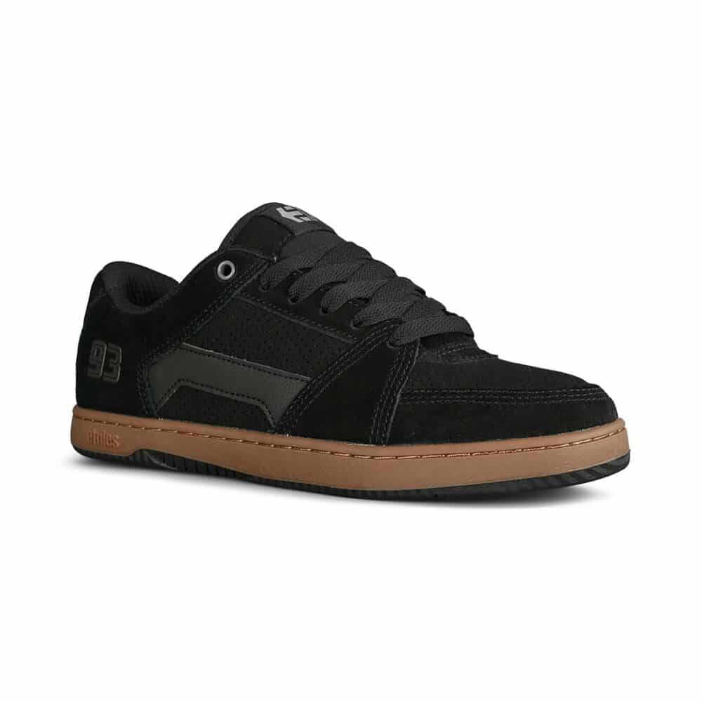 Etnies MC Rap Lo Shoes - Black/Gum - Supereight