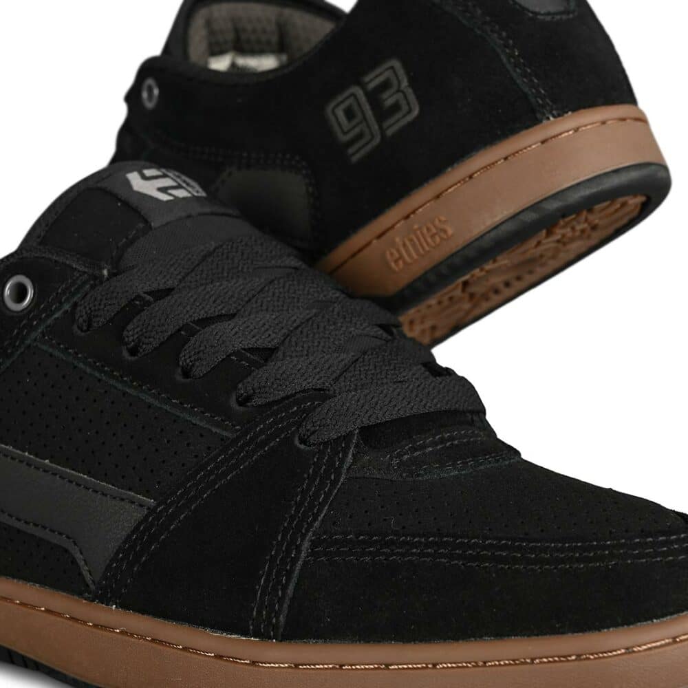 Etnies MC Rap Lo Shoes - Black/Gum