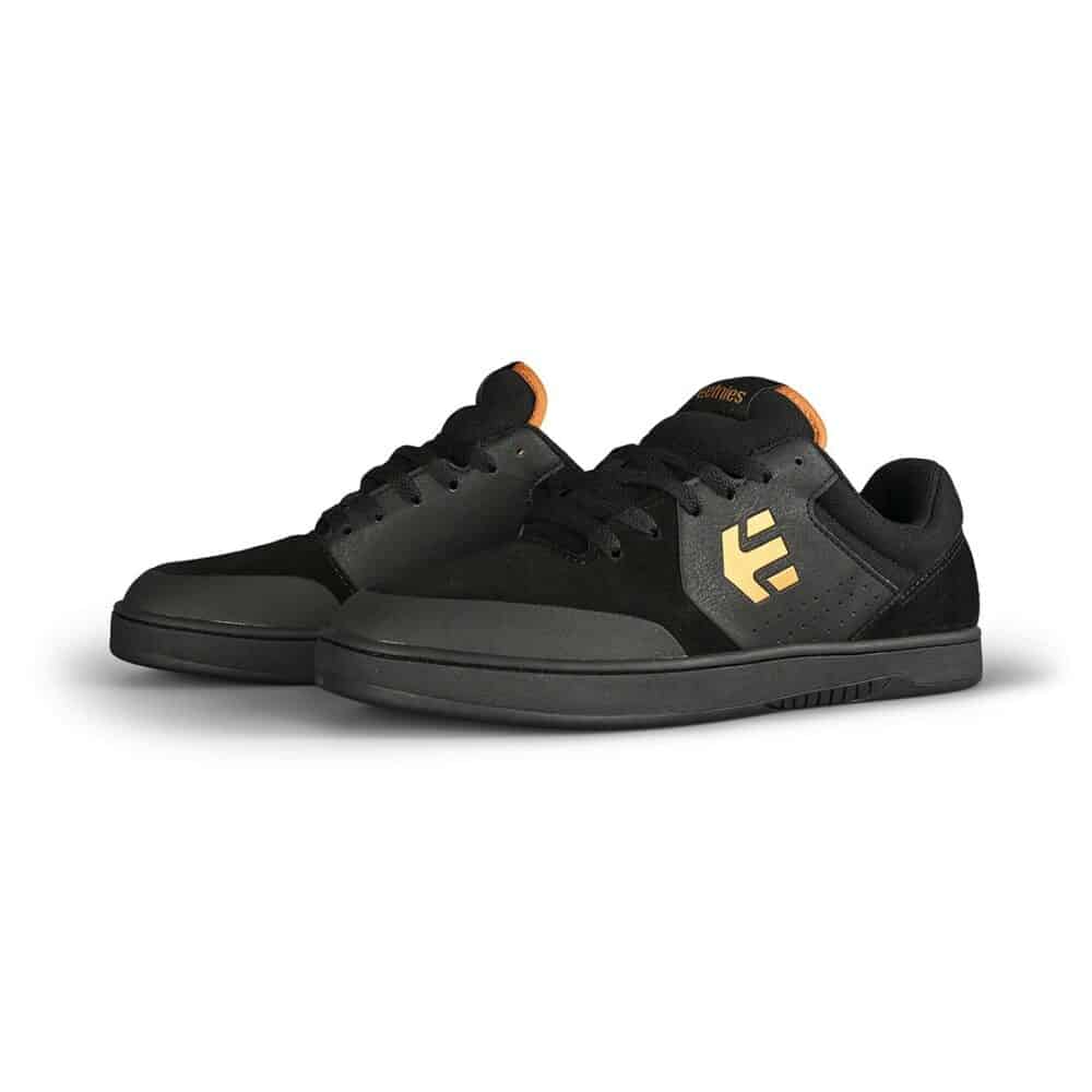 Etnies Marana Skate Shoes - Black/Gold