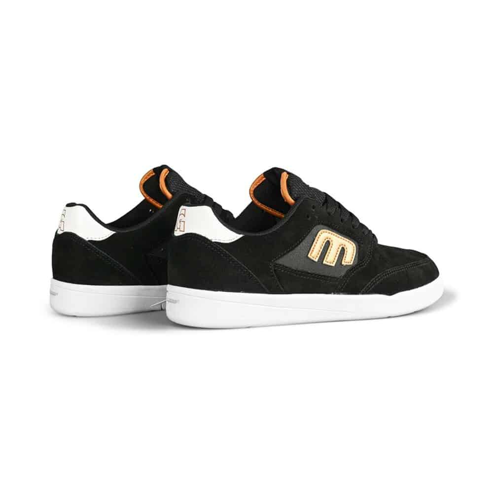 Etnies Veer Skate Shoes - Black/Gold/White