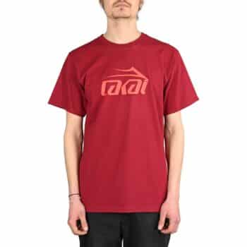 Lakai Basic S/S T-Shirt - Burgundy