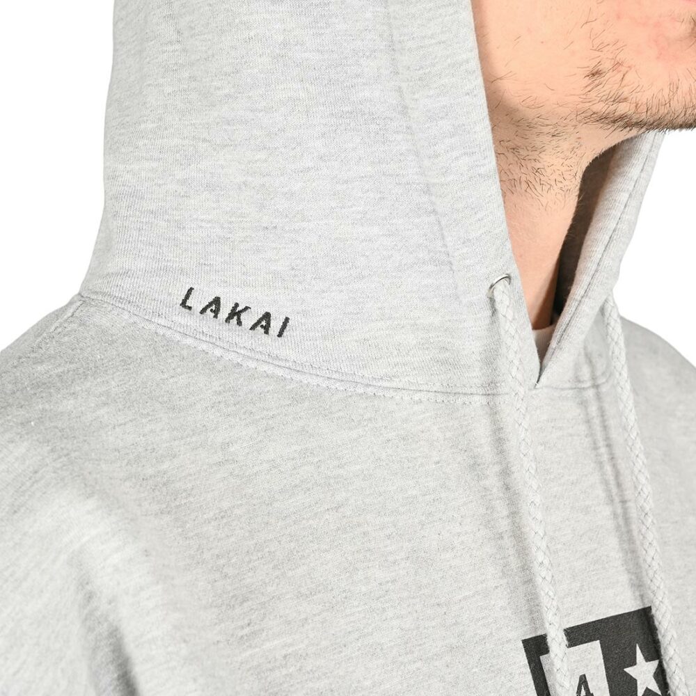 Lakai x Fourstar Bar Logo Pullover Hoodie - Heather Grey