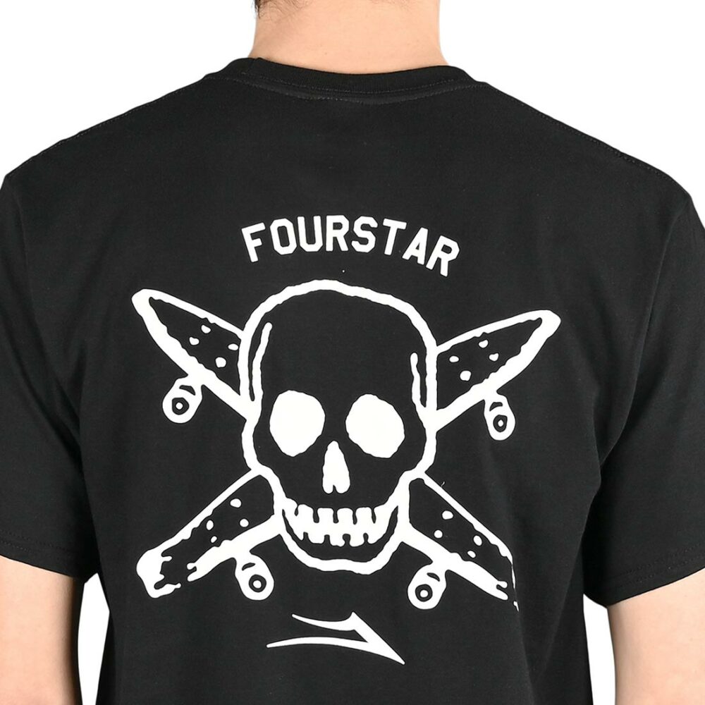 Lakai x Fourstar Street Pirate Tee Black