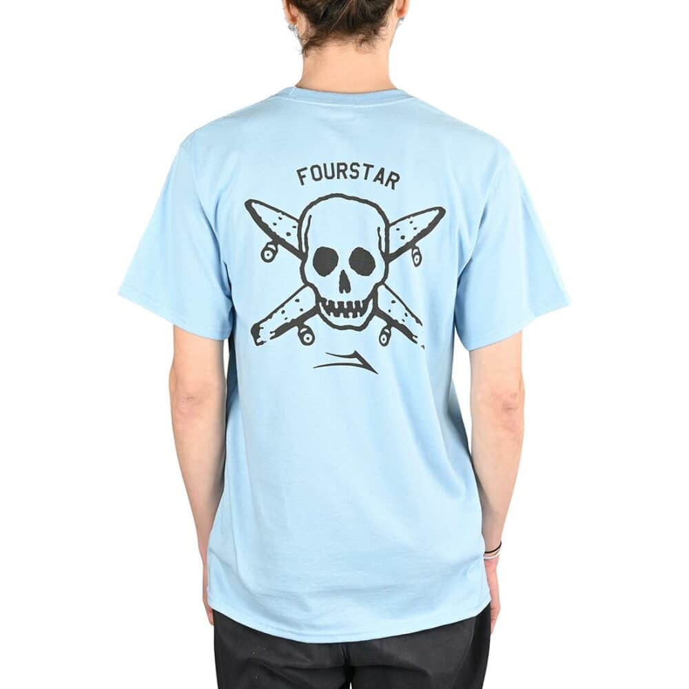 Lakai x Fourstar Street Pirate Tee Light Blue