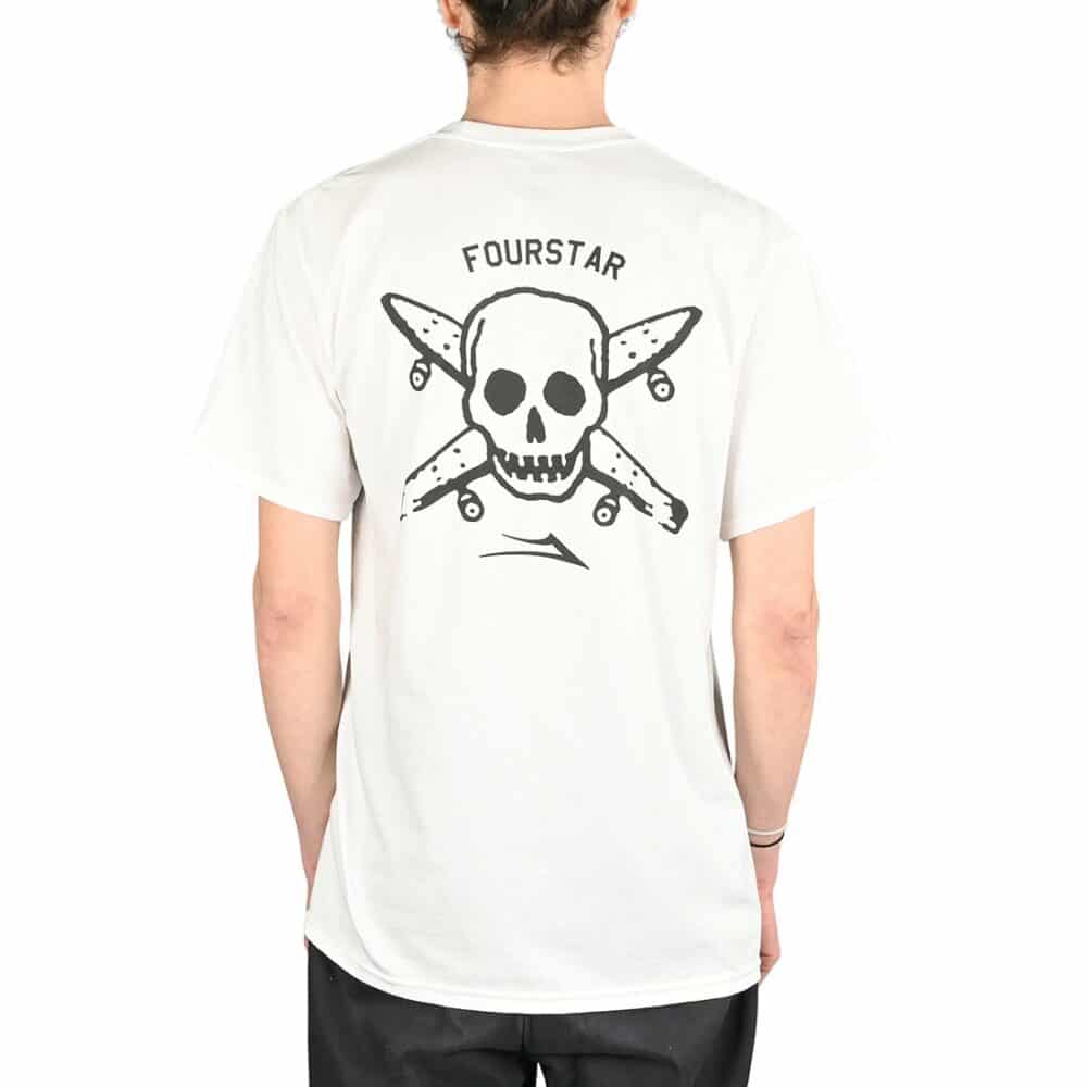 Lakai x Fourstar Street Pirate S/S T-Shirt - White