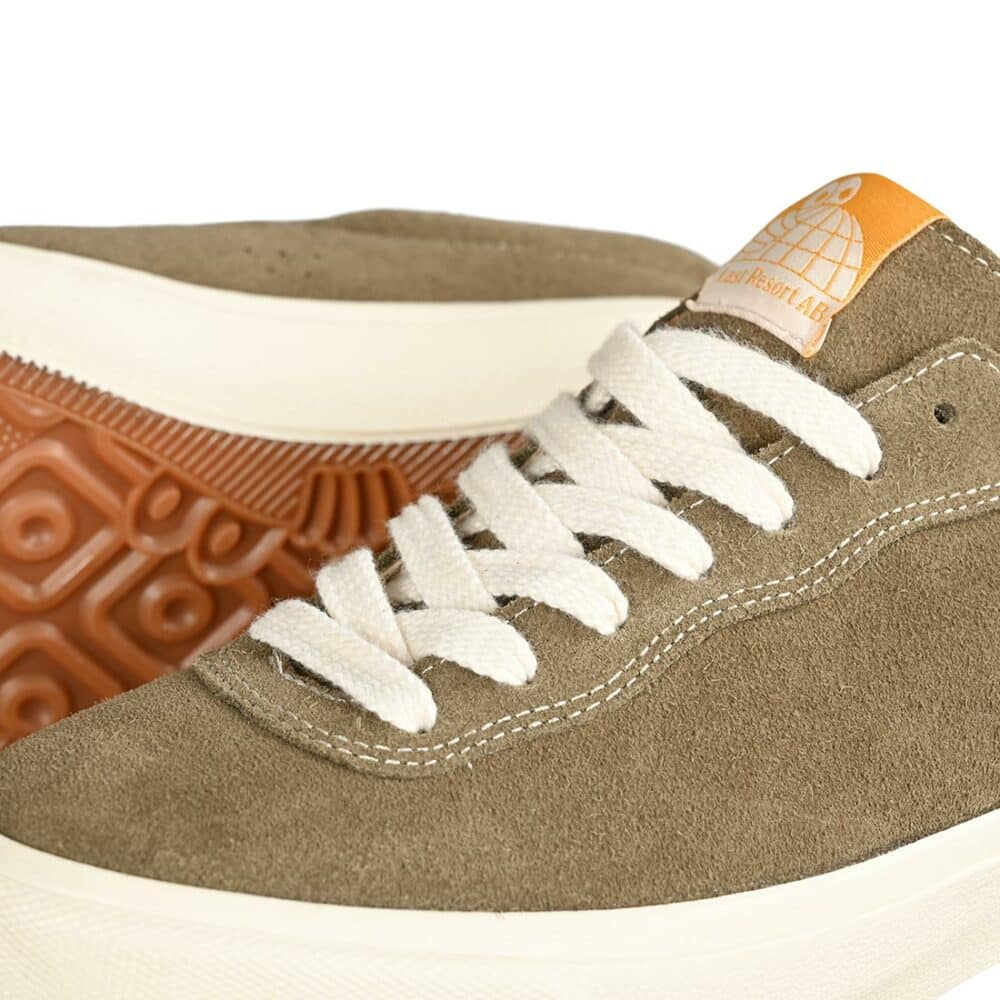 Last Resort VM001 Suede Lo Skate Shoes - Dusty Green/White
