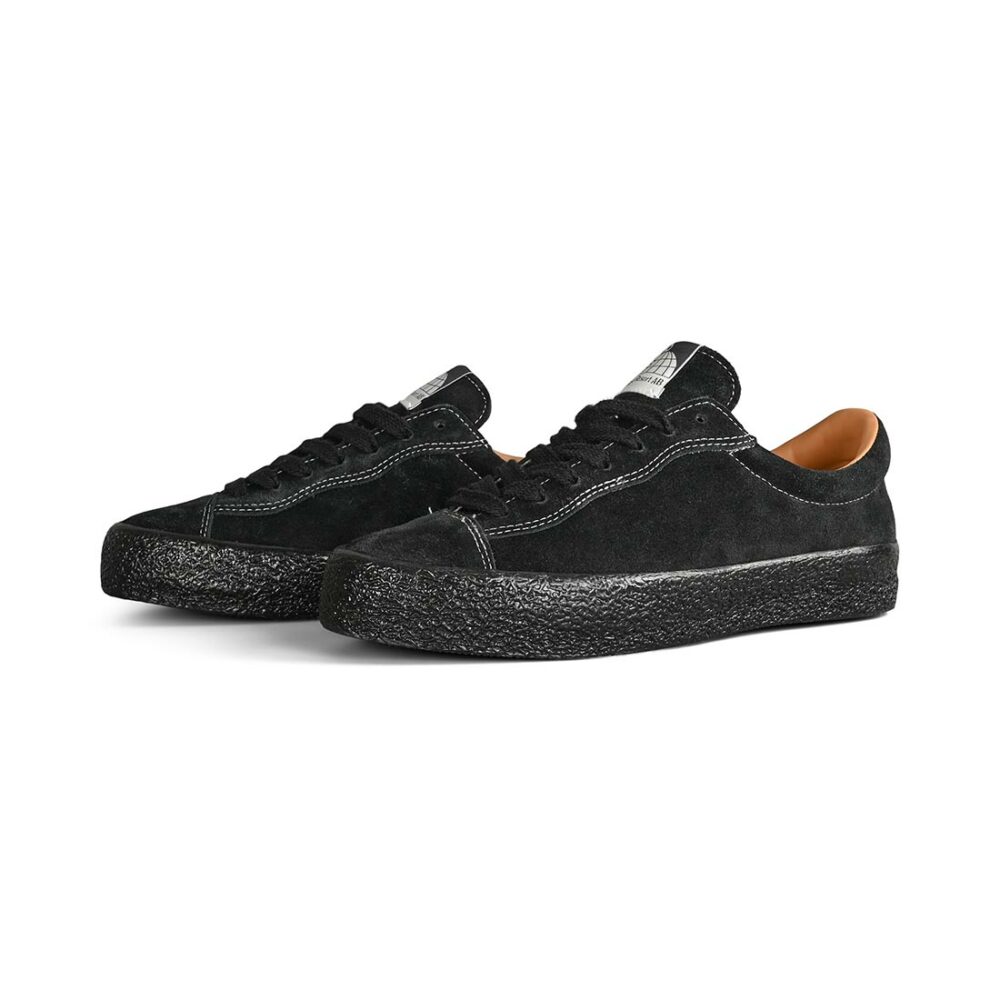 Last Resort VM002 Suede Lo Skate Shoes - Black/Black/White