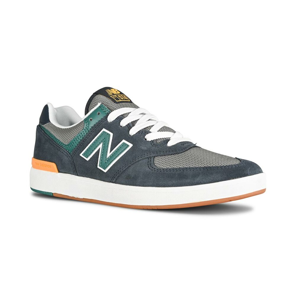 New Balance Court 574 Shoes - Phantom/Teal