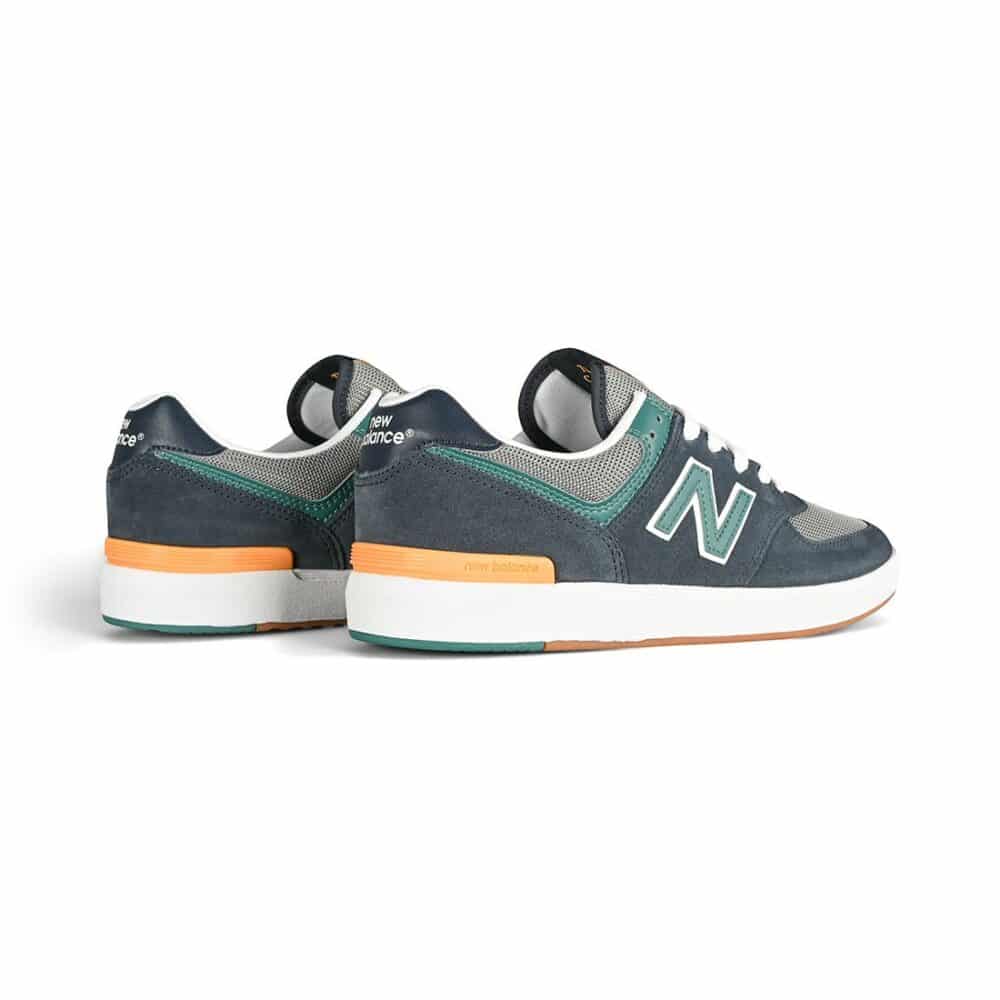 New Balance Court 574 Shoes - Phantom/Teal