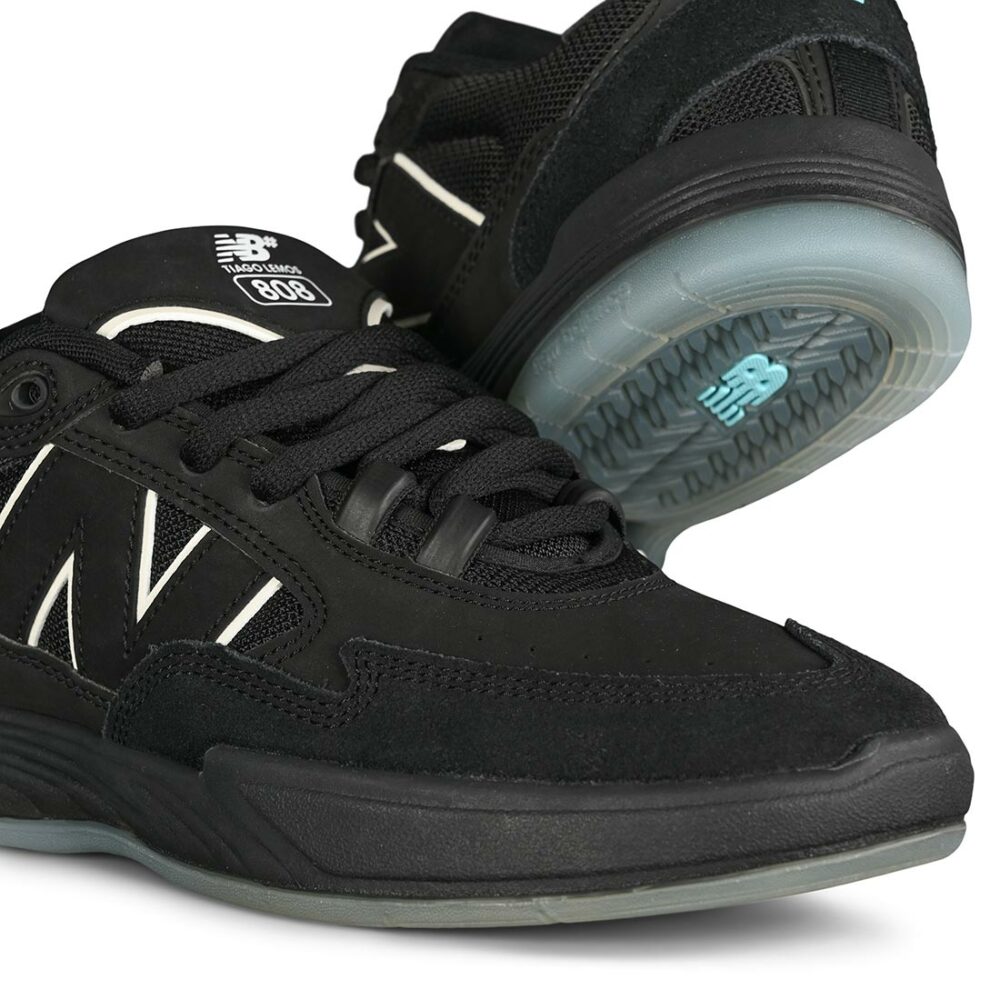 New Balance Numeric 808 Tiago Lemos Skate Shoes - Black