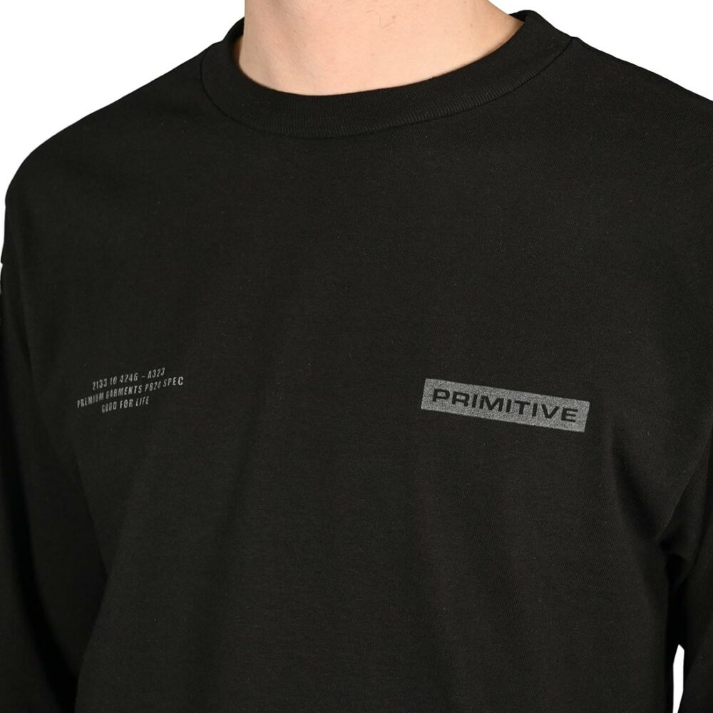 Primitive Alert L/S T-Shirt - Black