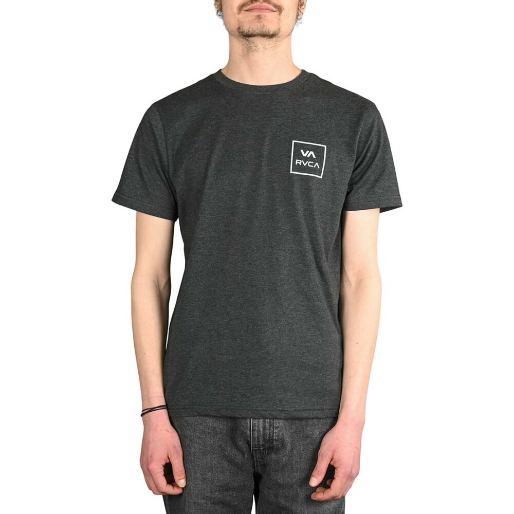 RVCA VA All The Way S/S T-Shirt - Charcoal Heather