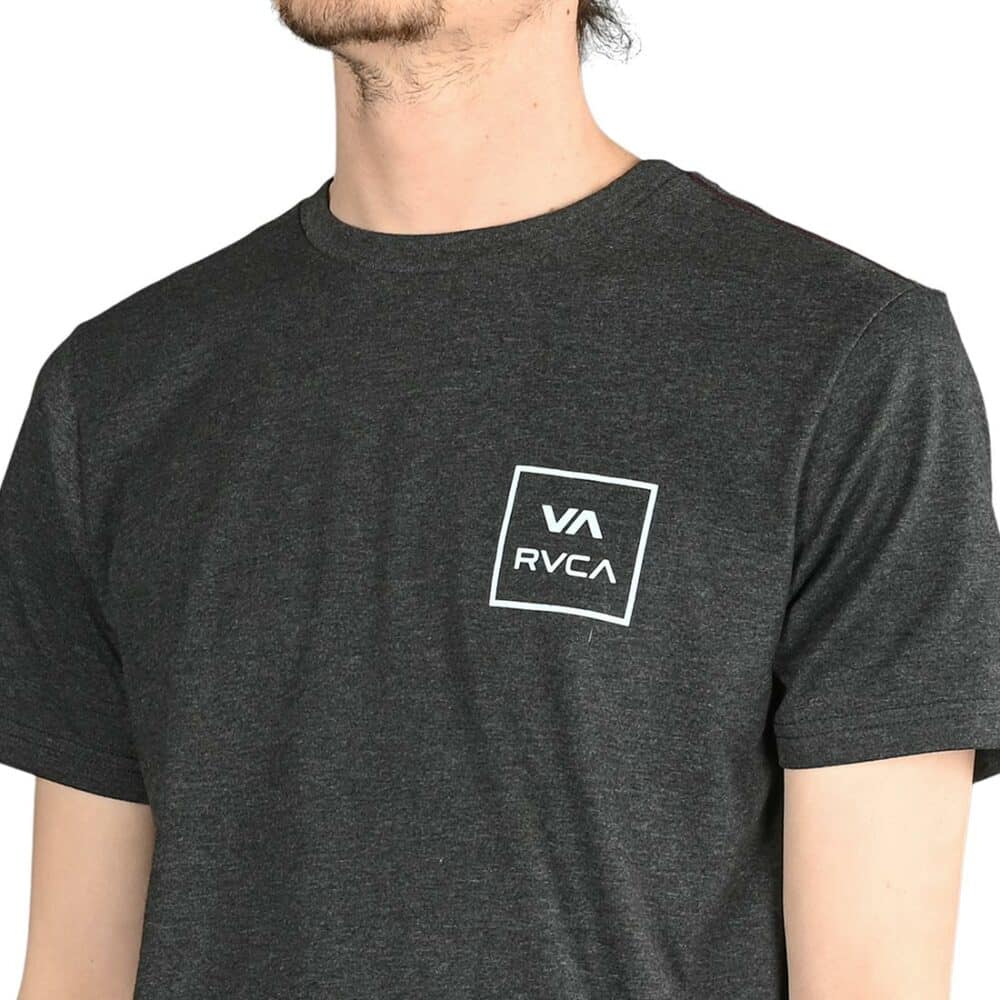 RVCA VA All The Way S/S T-Shirt - Charcoal Heather