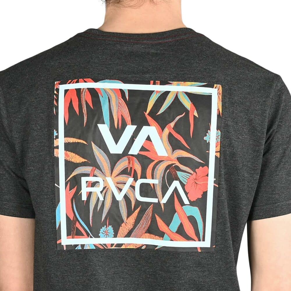 RVCA VA All The Way S/S T-Shirt - Charcoal Heather