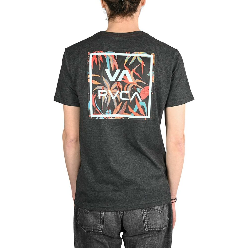 RVCA VA All The Way S/S T-Shirt - Charcoal Heather