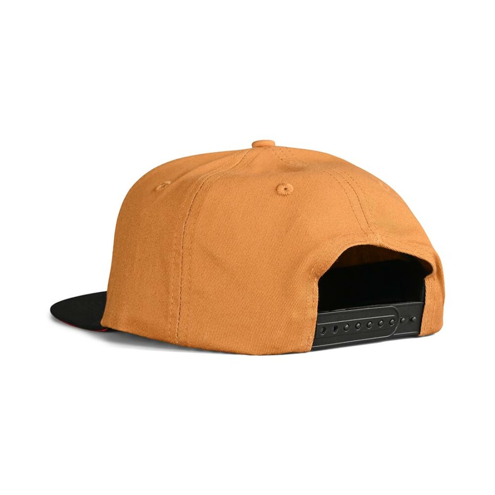 Santa Cruz Classic Dot Snapback Cap - Parchment/Black