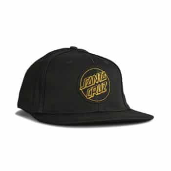 Santa Cruz Convergence Opus Snapback Cap - Black