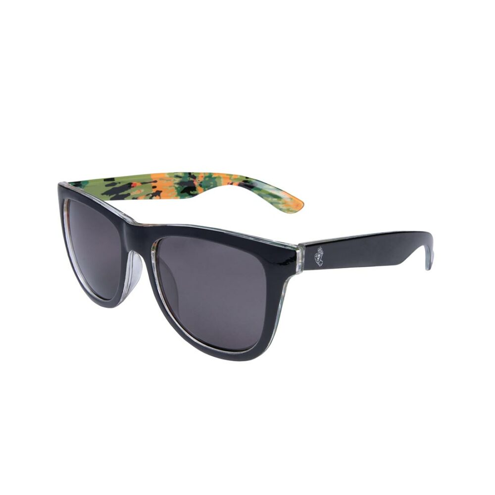 Santa Cruz Tie Dye Hand Sunglasses - Black